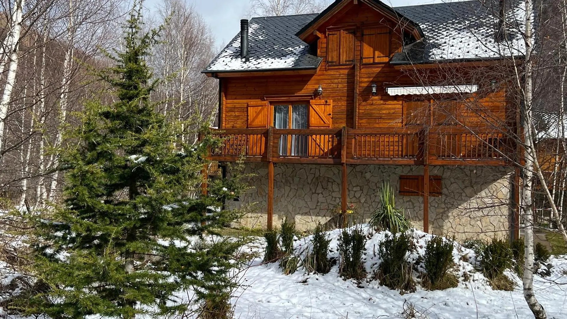 Chalet Bois Au Coeur Des Pyrenees Ariegeoises LʼHospitalet-près-lʼAndorre